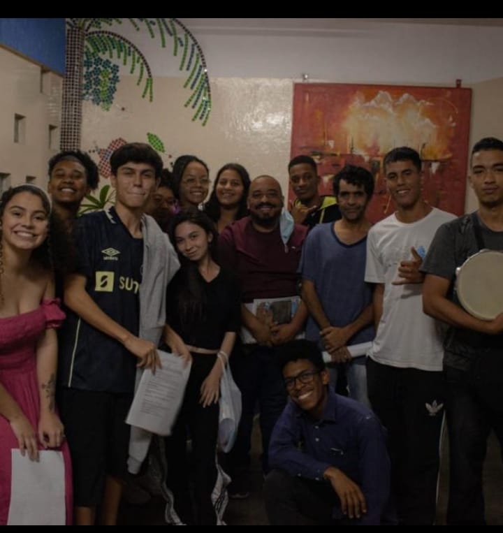 Cemur recebe peça de teatro feita por alunos da Escola Estadual Heitor Cavalcanti